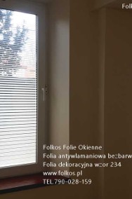 Folie dekoracyjne gradientowe -oklejanie szyb folią Warszawa -folie Wawa-2