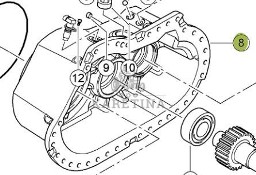 CLAAS Jaguar 970 Obudowa Przekładni Skrzyni Biegów 0007762930 0007685034