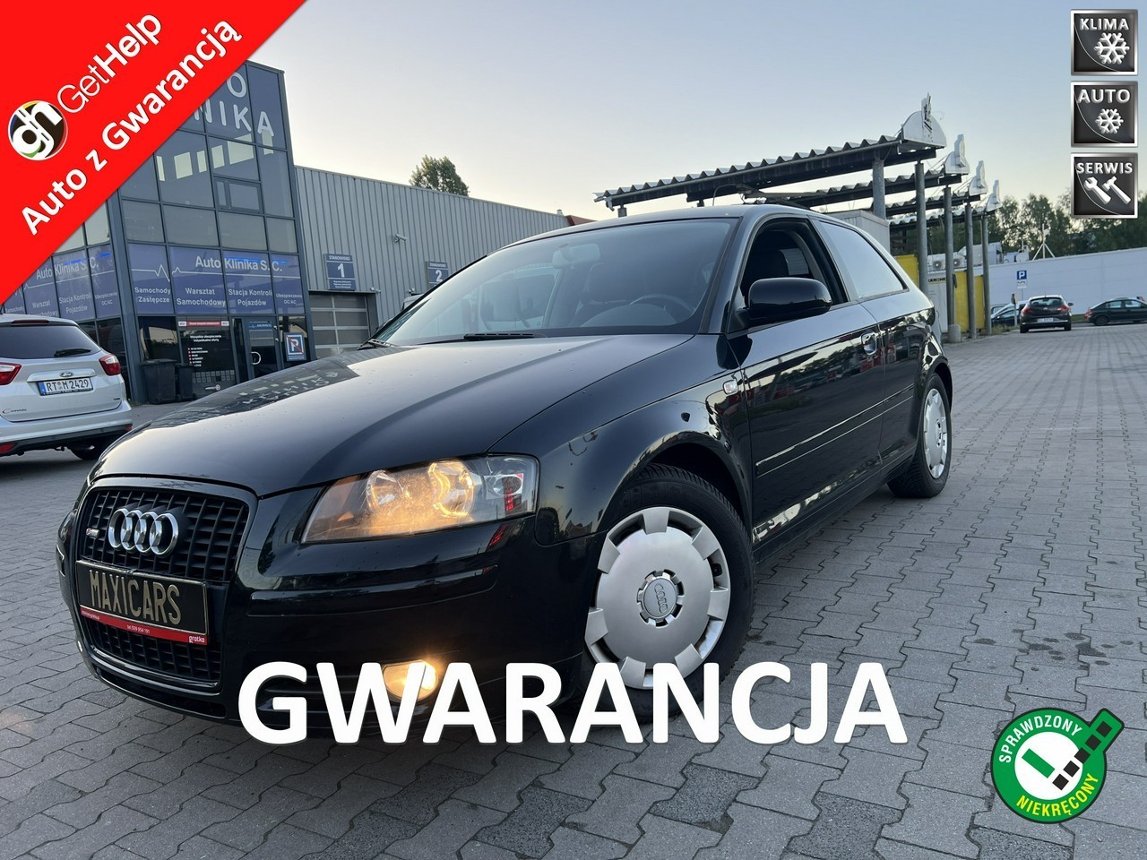 Audi A3 II (8P) ZAMIANA 213tyś/km oryginalny 1.6 -102KM