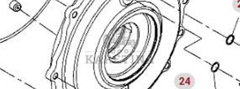 Fendt 930 933 936 939 942 Vario Gen 6 Pokrywa Przedniej Osi CZĘŚCI H218PF050007A-1