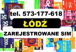 ŁÓDŹ polskie zarejestrowane KARTY SIM startery do smartfona telefoniczne prepaid