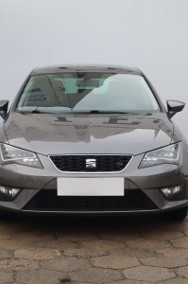 SEAT Leon III , Salon Polska, Serwis ASO, Skóra, Klimatronic, Tempomat,-2