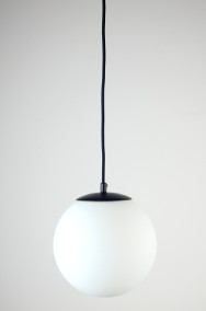 Lampa wisząca szklana kula BONSTA ⌀20 cm-2
