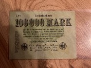 1923 Niemcy 100 000 Mark