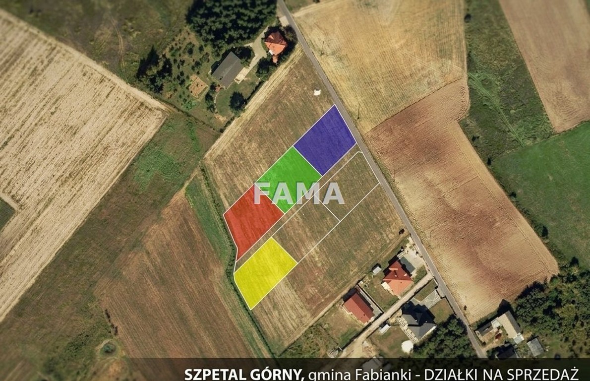 Działka na sprzedaż, 1000 m², Fabianki Szpetal Górny - Widok 2