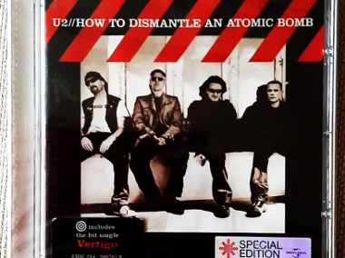 Polecam Album CD Kultowego Zespołu U2 Album How Dismantle Atomic Bomb-1