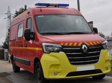 Renault B RENAULT MASTER AMBULANCE fabryczna pełna karetka Max wyposażenia TAN-1