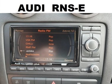 Polskie menu polski lektor RNS-E Audi A4 B6 B7 A3 TT 8P Seat Exeo mapa pl lektor-1