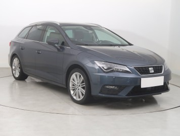SEAT Leon III , Salon Polska, Skóra, Klimatronic, Tempomat, Parktronic,