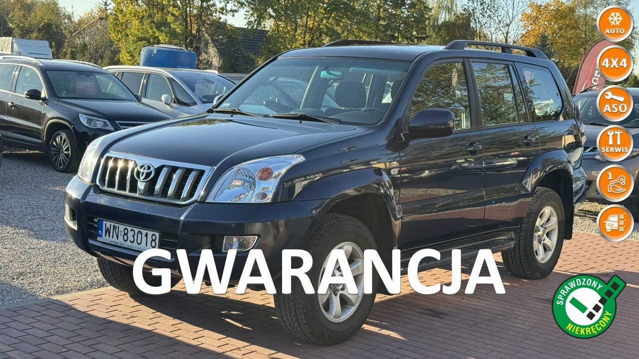 Toyota Land Cruiser IV Gwarancja, Serwis