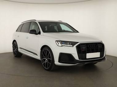 Audi SQ7 , 1. Właściciel, Serwis ASO, Automat, 7 miejsc, Skóra, Navi,-1