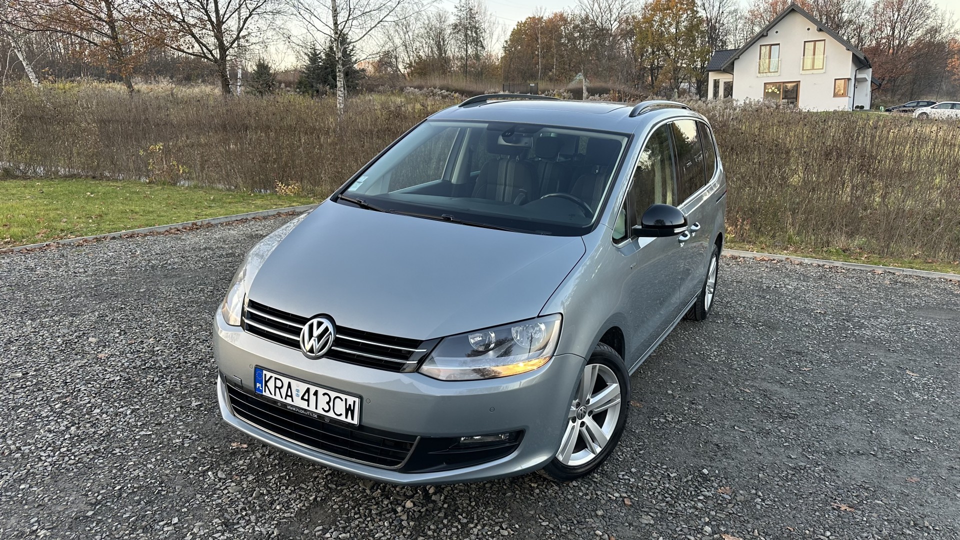 Volkswagen Sharan II Match 2.0 Tdi Piękny Mały Przebieg Super Wersja