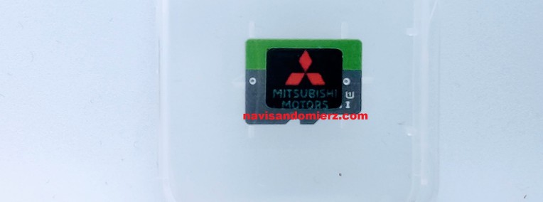 Mapa na karcie microSD Mitsubishi MGN TomTom 1105-1
