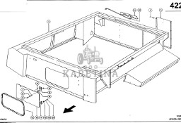 Claas Lexion 560 NADSTAWKA ZBIORNIKA ZIARNA 0007820701 (Nadstawka zbiornika ziarna)
