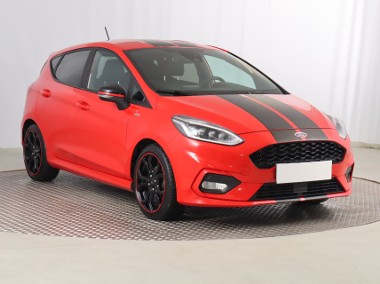 Ford Fiesta IX , Salon Polska, Serwis ASO, Skóra, Klimatronic, Tempomat,-1