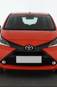 Toyota Aygo , Salon Polska, Skóra, Klimatronic, Tempomat,-2