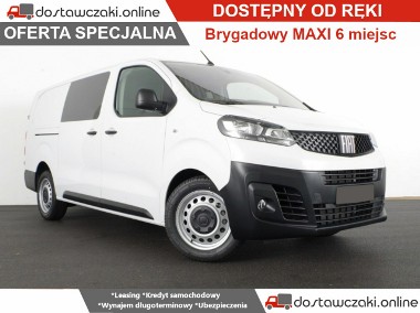 Fiat Scudo Brygadowe Maxi 2.0 145KM, brygadówka 6 miejsc, OD RĘKI !!-1