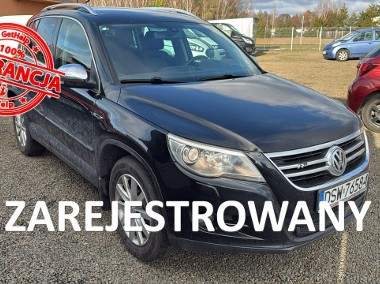 Volkswagen Tiguan I zarejestrowany, klimatronic, navi, 4x4!-1