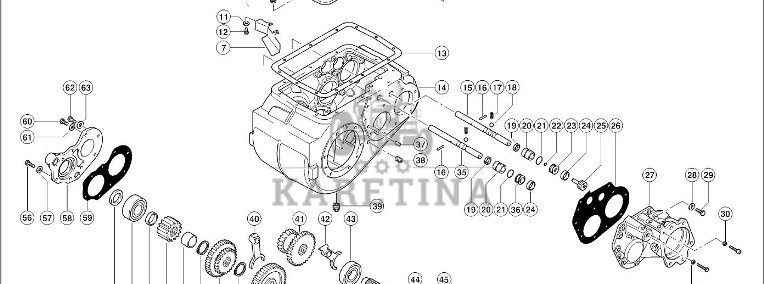 Claas Lexion 560 WAŁEK NAPĘDU NAGARNIACZA Z WPUSTEM 0007703551 (Napęd jezdny; skrzynia biegów)-1
