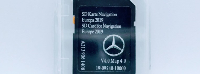 Karta SD Mapa Mercedes NTG 5.5 2019 ver. 4.0-1