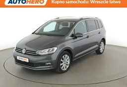 Volkswagen Touran III Automat klima auto grzane fotele navi hak czujniki parkowania LED