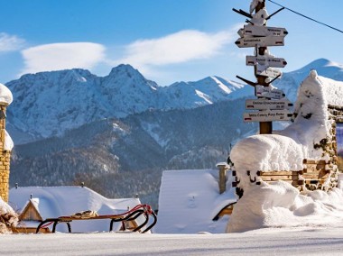 Ap. Gubałówka, Zakopane, widok, kominek, pakiety Świąteczne i Sylwestrowe-1