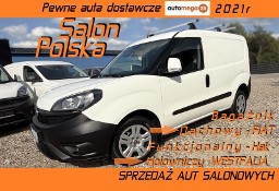 Fiat Doblo SX+ Bagażnik, Hak, Podgrzewane fotele, Zabudowa paki Salon Polska 1 wł