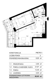 2 POKOJE 42 M2 - ZAKRZÓWEK-PYCHOWICKA-BEZ PROWIZJI-2