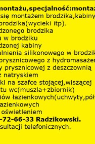 Kabina prysznicowa,brodzik - montaż-naprawa-wymiana.-2