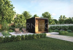 Domek ogrodowy, SAUNA, Konstrukcja Metalowa- Modern Houses 