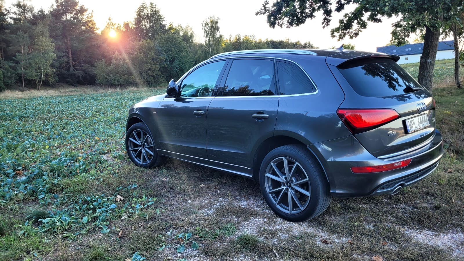 Audi Q5 II Pojazd bardzo zadbany i bogato wyposażony- podwójny S-Line