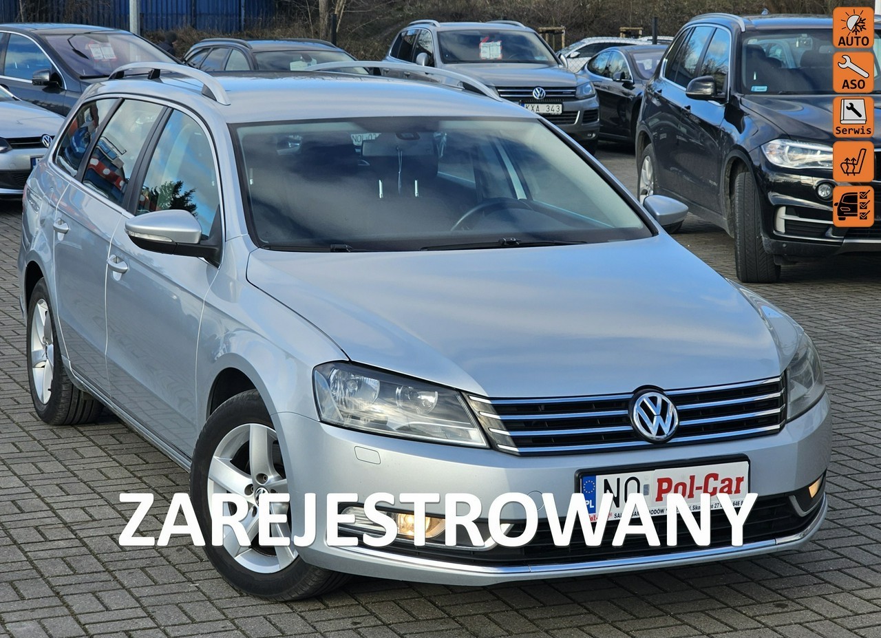 Volkswagen Passat B7 serwisowany aso, klimatronik, zarejestrowany, podgrzewane fotele