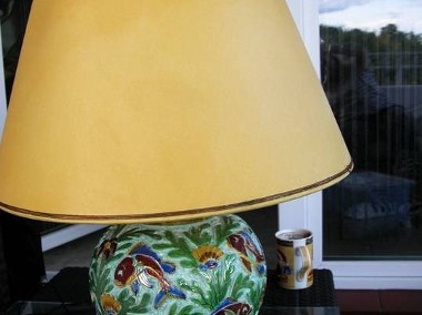 stara angielska lampa- lampka autorska i sygnowana -1