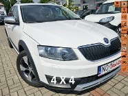 Skoda Octavia III Scout, 4x4,automat, tempomat aktywny, grzane fotele,skóra,alkantara