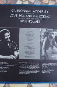 Płyta winylowa Cannonball Adderley "Love, sex and the zodiac"-2