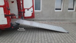  Rampa Aluminiowa 320cm x 75cm do 700kg Najazd Podjazd Platformai