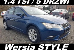 SEAT Leon III 1.4 TSI 5 Drzwi ZobaczFILM NAVI KLIMA Serwisowany Bardzo Dobry Stan