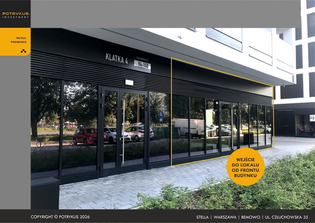 Bemowo - lokal 123 m² narożny, handel, usługi, medyczne, gastronomia - Ansicht 3