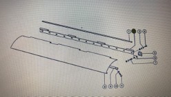 Oryginalna Listwa Do Claas Mega 370-360 (845 00 011)