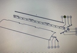 Oryginalna Listwa Do Claas Mega 370-360 (845 00 011)