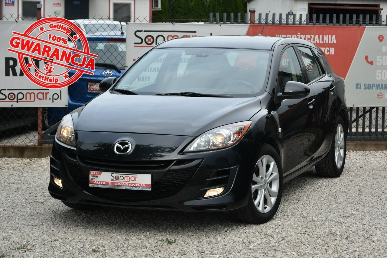 Mazda 3 II 1.6 Diesel 109KM 2009r. TEMPOMAT Isofix Alufelgi PDC