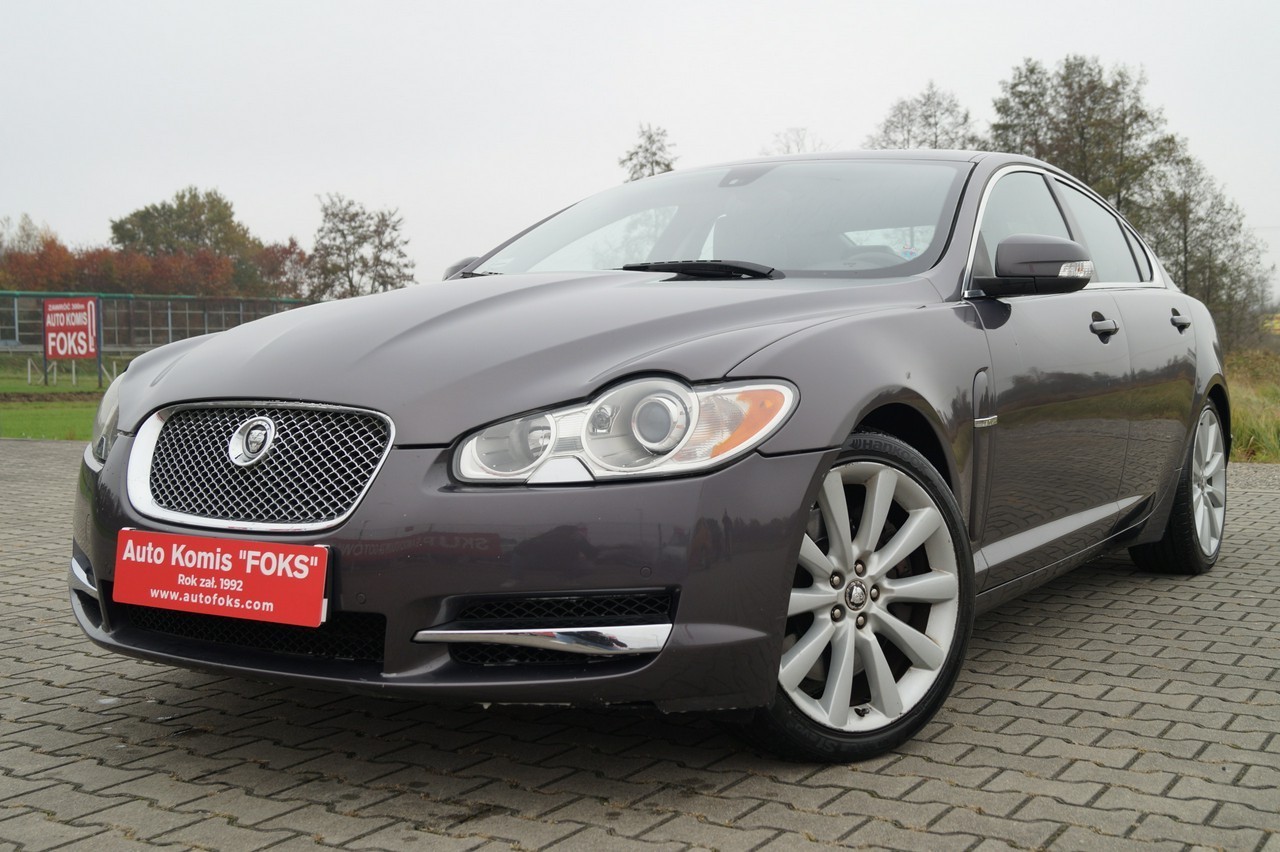 Jaguar XF X250 Navi Ksenon Kamera Szyberdach elektr. fotele-kierownica