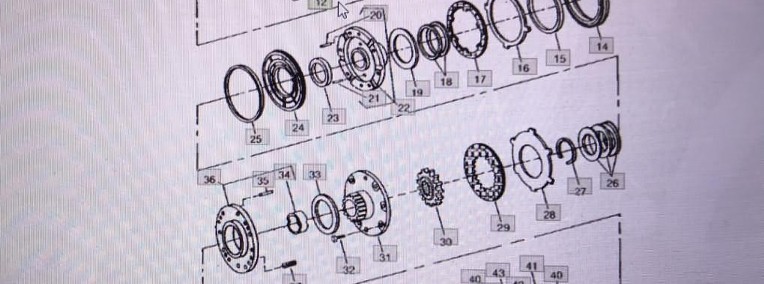 John Deere RE13236/obudowa/John Deere 4560/4755/4850/4960/4955-1