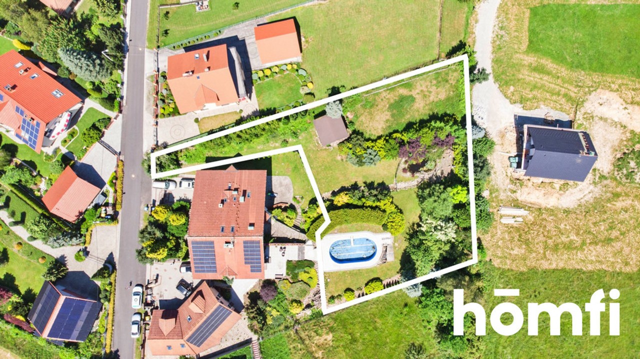 Działka budowlana z basenem 15,27ar Straconka, Bielsko-Biała