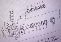 John Deere R62624/tłoczek/John Deere 4555/4755/4955 Nr części R62624