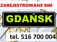 Gdańsk zarejestrowane karty SIM polskie startery telefoniczne prepaid aktywne