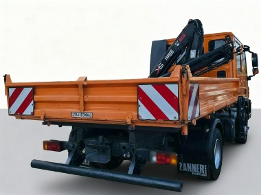 Iveco EUROCARGO 100E18 Doka / Brygadówka Iveco EuroCargo 100E18 / Wywrotka 3-stronna + HDS HIAB 055 DUO-2