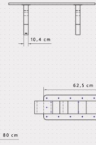 Nogi do stołu 3D meble rama biurka stolika pająk loft glamour noga biuro prezes-2