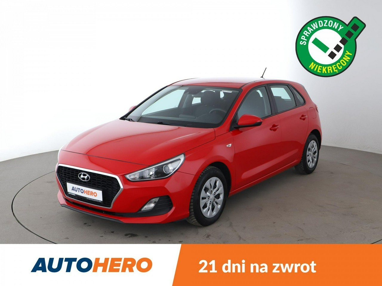 Hyundai i30 II klima tempomat AsystentPasaRuchu ESP multifunkcja