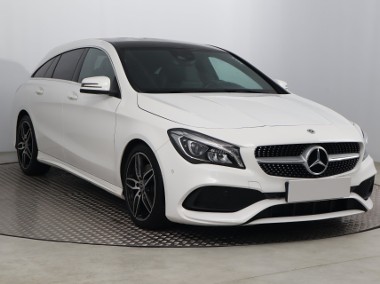 Mercedes-Benz Klasa CLA , Salon Polska, Automat, Skóra, Navi, Klimatronic, Tempomat,-1